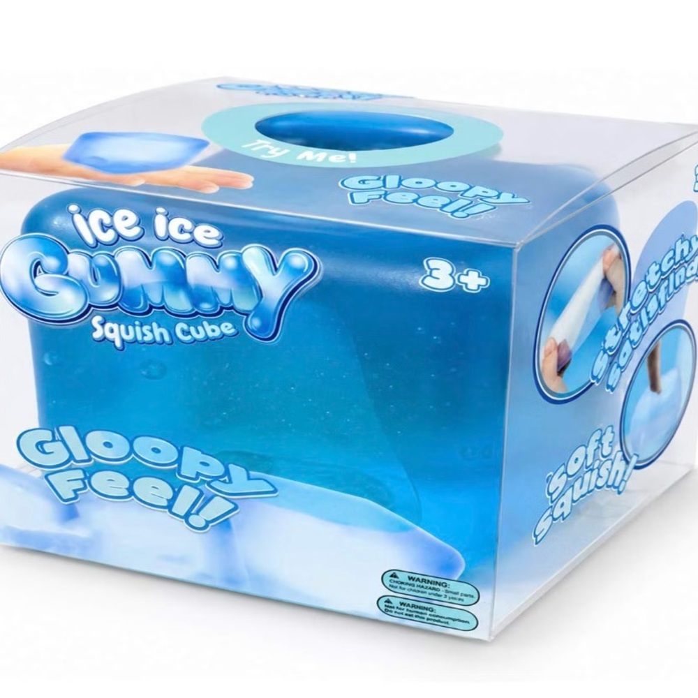 Ice Ice Gummy Squish Cube - JUMBO SIZE - Brand New
